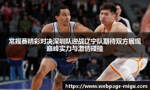 常规赛精彩对决深圳队迎战辽宁队期待双方展现巅峰实力与激情碰撞