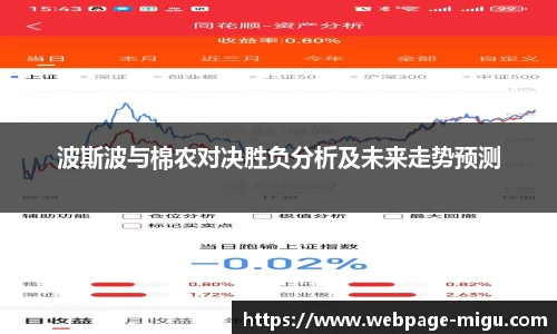 波斯波与棉农对决胜负分析及未来走势预测